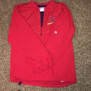Cardinals warmup pullover!